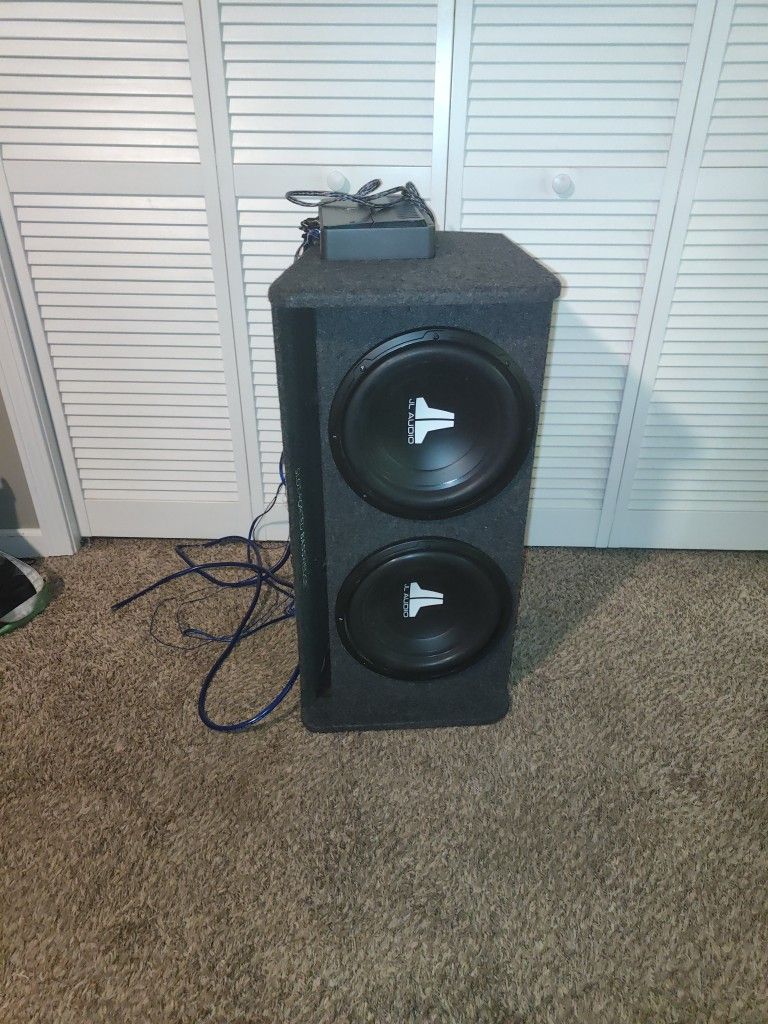 JL Audio RD500/1 Amp & 12" Twin Sub