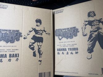 Storm Collectibles Baki Hanma & Yujiro 1:6 Action Figures sealed