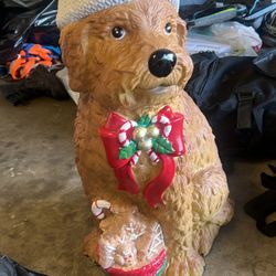 2.5 Foot Christmas goldendoodle