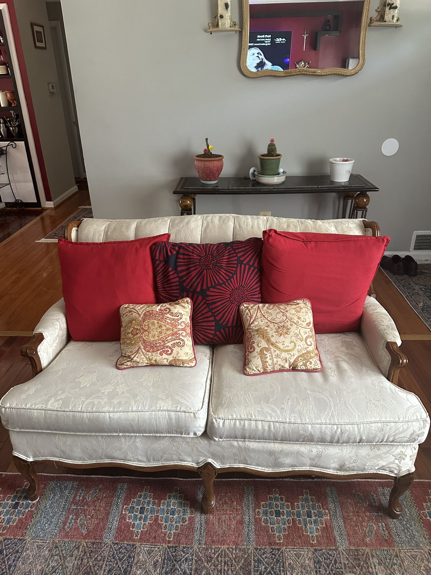 Living room 3 Pieces Set Of Sofa And Chairs Coffee Table Including