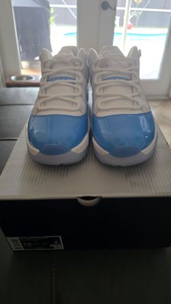 Air Jorda 11 Retro Low University Blue - Size 12