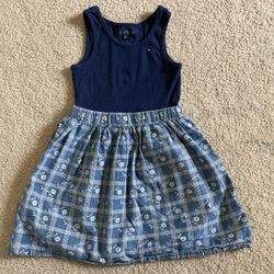 Tommy Girls Dress Size S 6/7