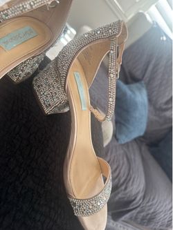 Betsey Johnson Rhinestone shoes
