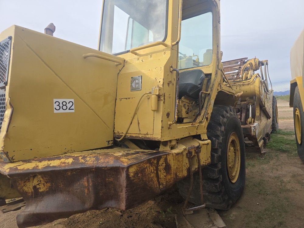 caterpillar 615 scraper worlking condition