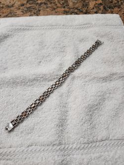 . 980 vintage, rare silver and gold bracelet
