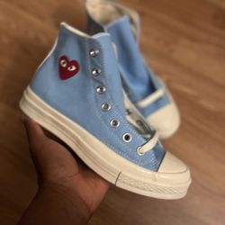 CDG Converse Size 8 Women’s Men’s 6
