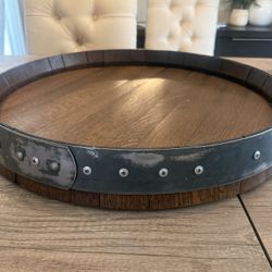 Wine Barrel Lazy Susan