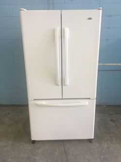 Amana White French Door Refrigerator