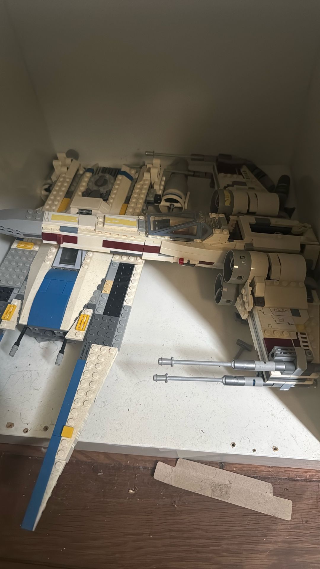 LEGO Rebellion Ships (U-wing, X-wing)