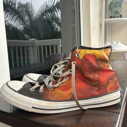 Converse Chuck Taylor All Star DC Flash High Top Sneakers Mens 11 EU 45