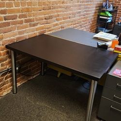 IKEA Black Desk