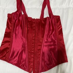 Red Fredrick’s of Hollywood Corset