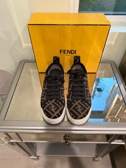 Fendi FF Monogram Low-Top Sneakers women