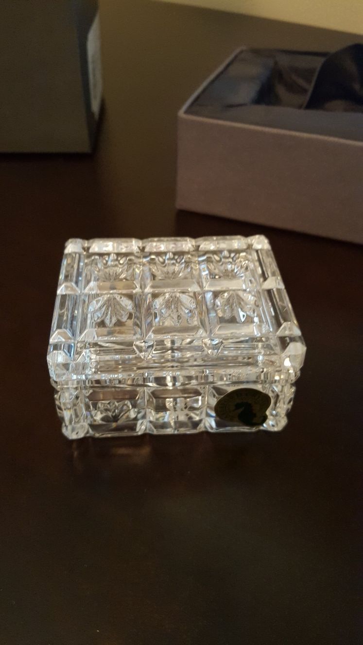 Waterford Crystal trinket box