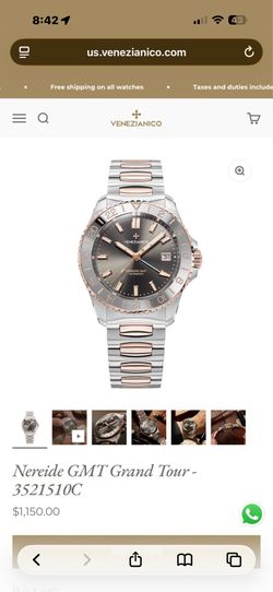 Venezianico GMT watch