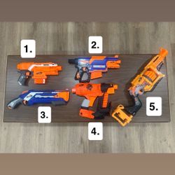 Kids Nerf Dart Blasters