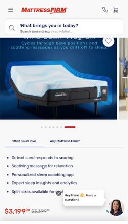 tempurpedic Adjustable frame