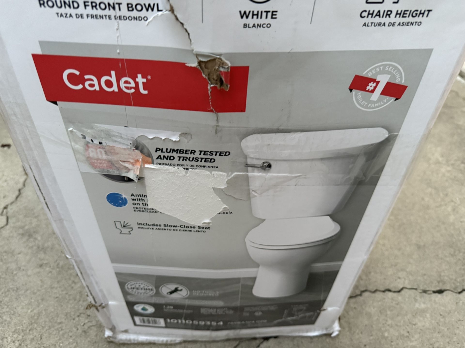 Brand New American Standard  Cadet Toilet