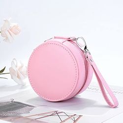 Jewellery Box Portable Jewelry Box Jewelry Organizer Display Travel Jewelry Case Boxes Storage (Color : Pink