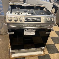 New Samsung Gas Stove Slide In