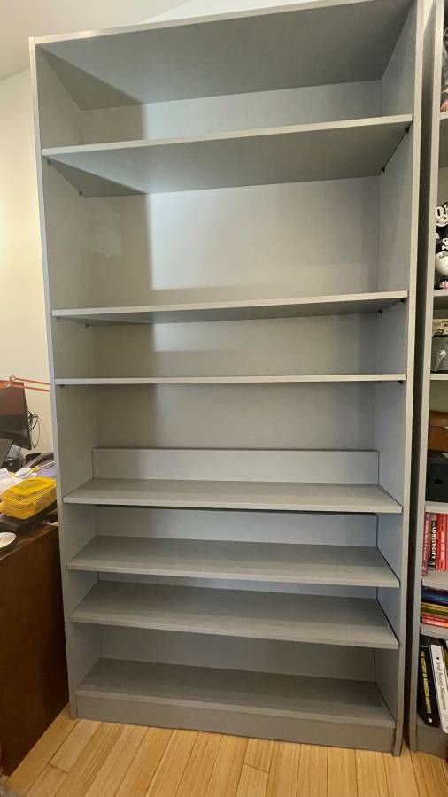 Large bookcase 4ft x 8ft with 6 shelves