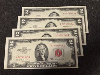 $2 1953 C. Vintage banknote USA