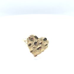 Heart Nugget Ring