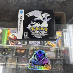Pokemon Blk Nintendo DS $125 Gamehogs 11am-7pm