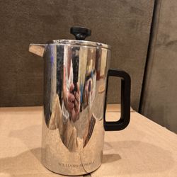 Williams Sonoma Double Insulated Stainless Steel 4 Cup French Coffee Press