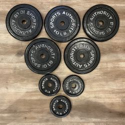  Barbell Plate’s 1 Inch Middle 