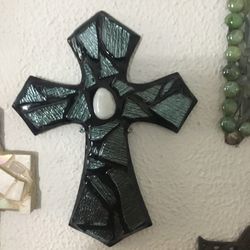 Glass Textured Mosaic Wall Art Handmade