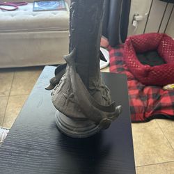 Heavy Bronze Japanese Vase