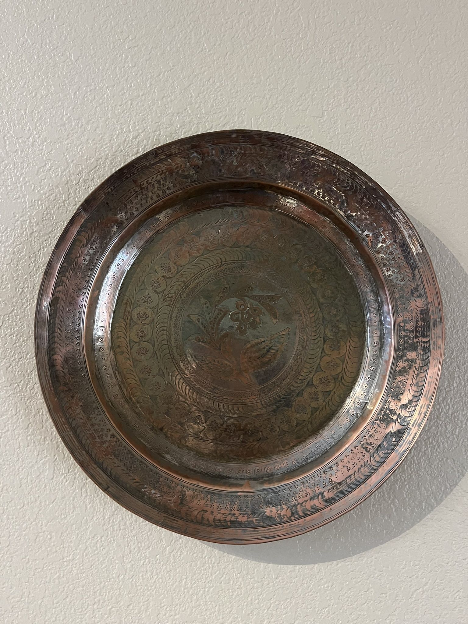 Bronze Tray from India