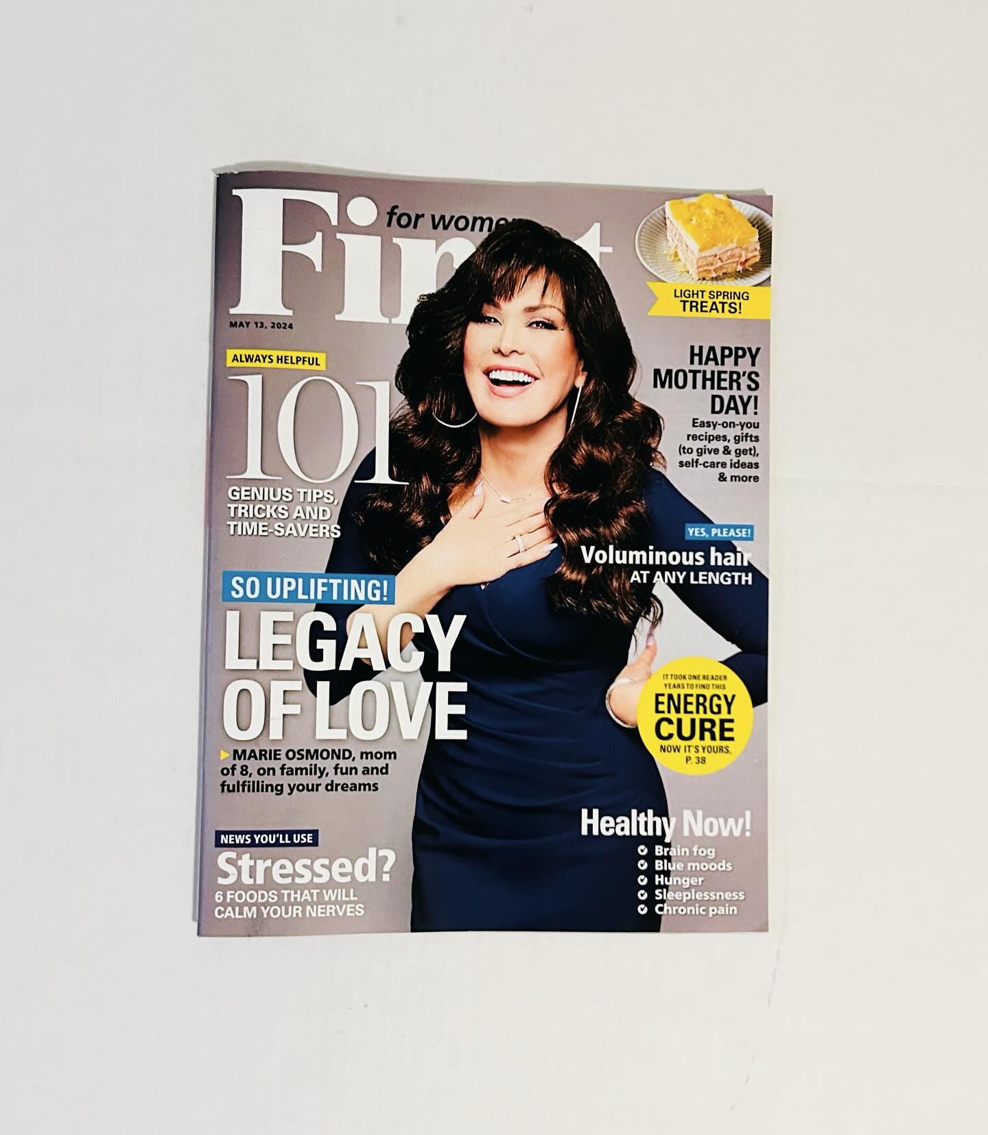 For Women First Magazine - May 13, 2024 - Marie Osmond