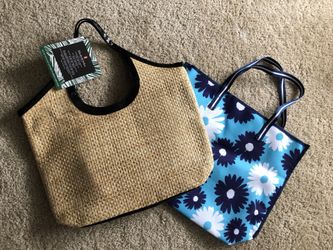 Two brand new totes