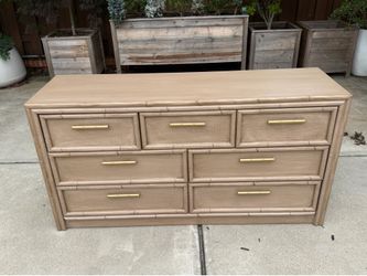 REFINISHED Lea dresser+dovetailed drawers $599 FREE DELIVERY in Atlanta Metro!
