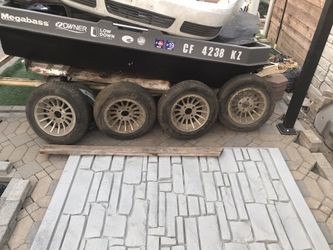 Vintage 13” Turbine style wheels