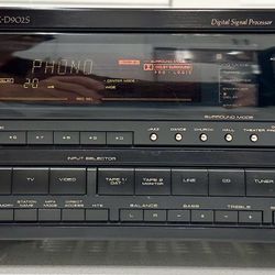 Pioneer VSX-D902S Vintage Audio/Video Dolby Pro Stereo Receiver W/Remote And Manual Lot(4)