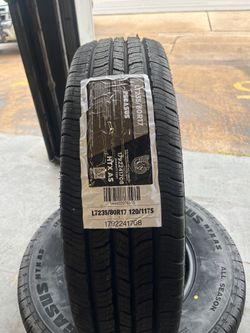 4 New LT2358017 Pegasus HTX 10ply tires with free Installation 235-80-17