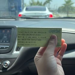 castle park ticket