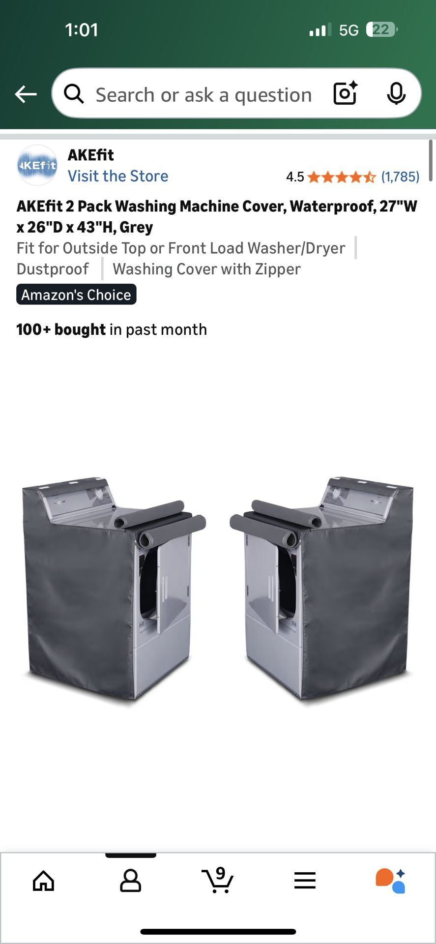 Washing Machine Covers