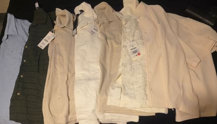 MENS BOTTON UP SHIRTS LOT