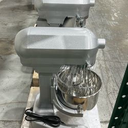 ChefAsst CA-MX10C 10L 3-Speed 1 HP Planetary Stand Mixer with Guard & Standard Accessories  