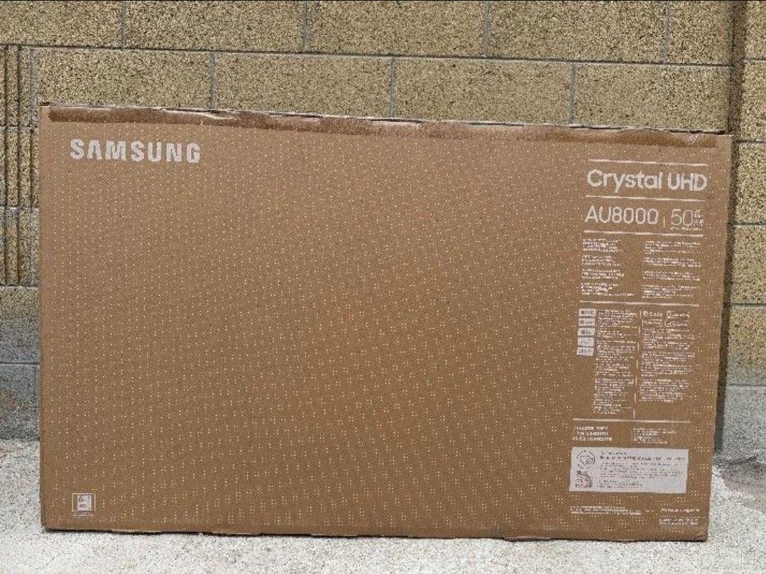 Samsung AU8000 Crystal UHD 4K Smart TV 50"