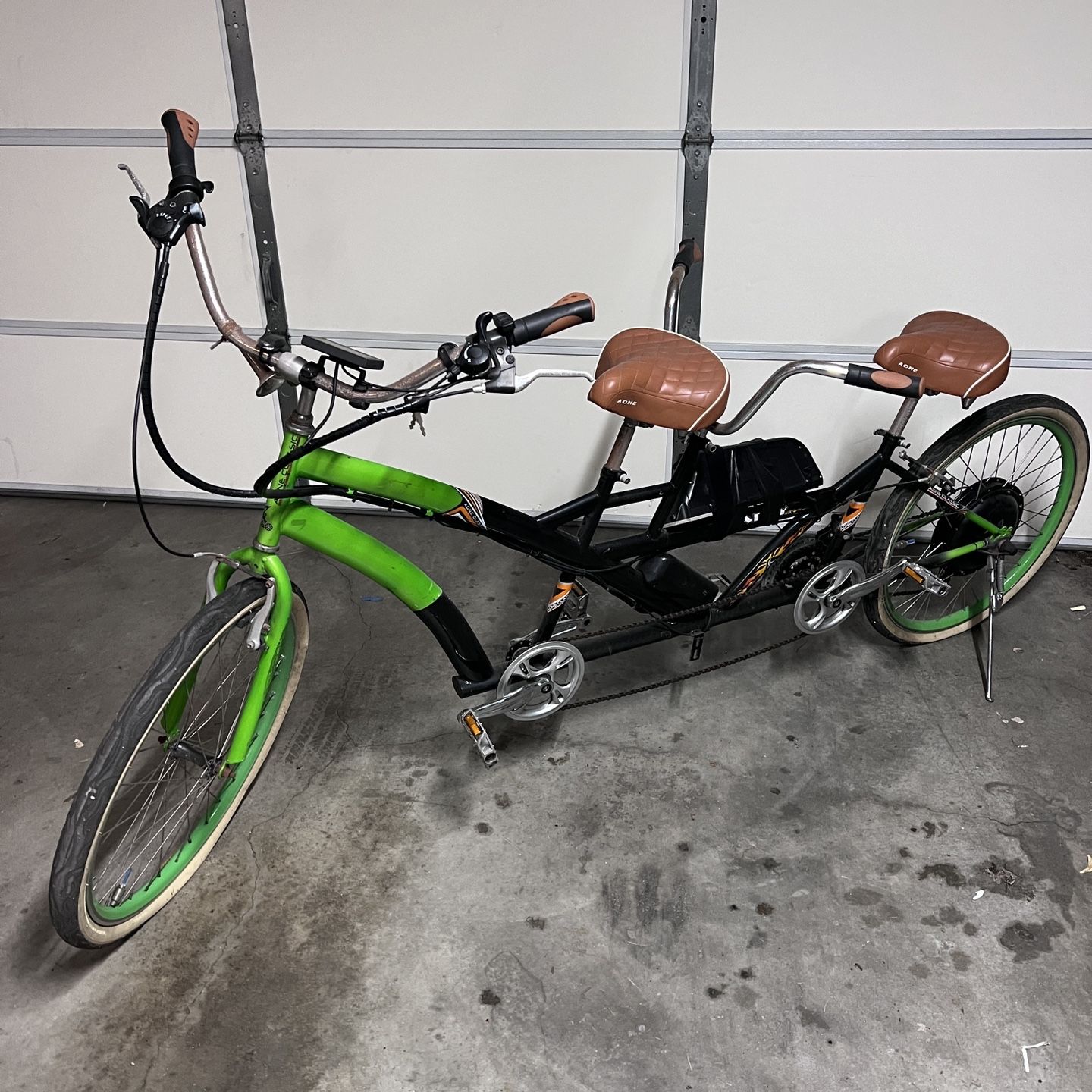 RARE Tandem Electric Bike ebike 48V 24MPH 30 Miles