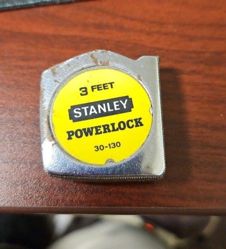 Vintage Stanley 30-130 Powerlock Tape Measure
