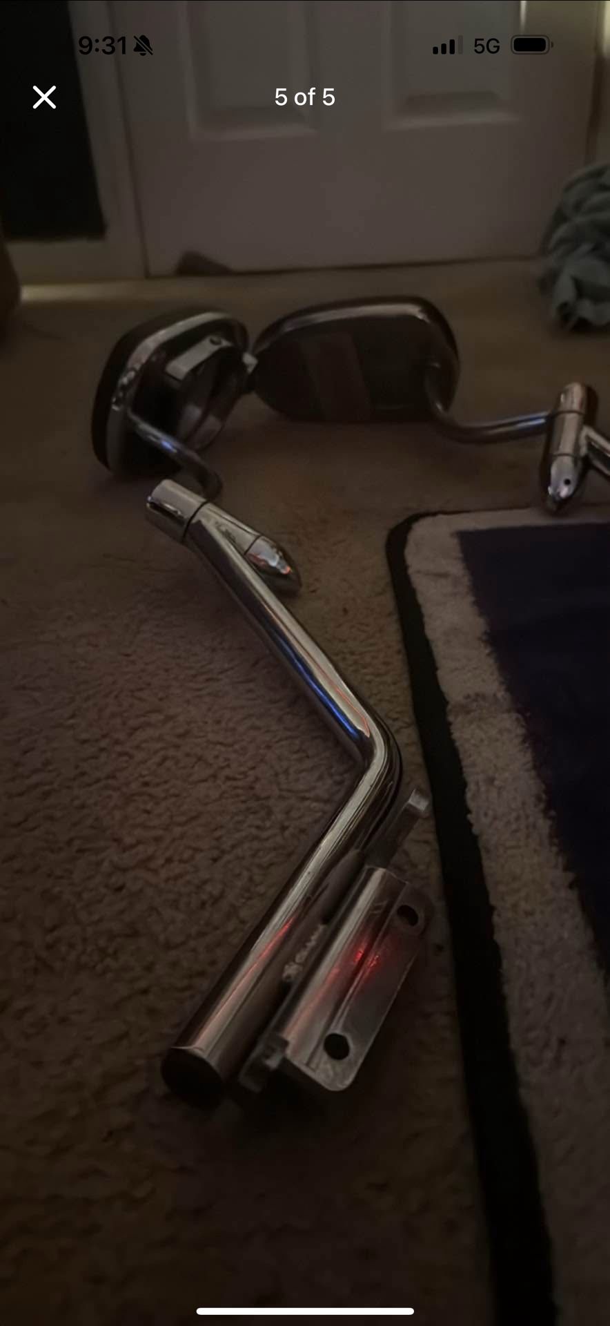 Motorcycle Passenger Armrests
