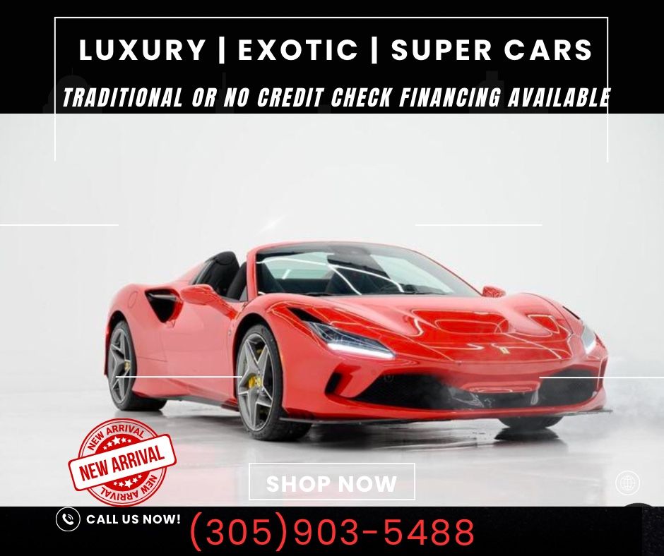 2023 FERRARI F8 SPIDER NO CREDIT CHECK!!!!!!