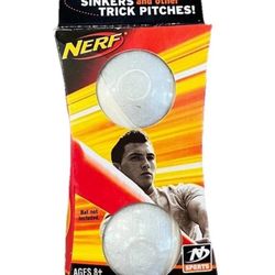 NERF Curve Pitch Baseball Ball Training Aids Curveballs Sinkers Hasbro New