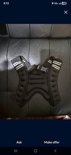 Weight vest 12 pounds